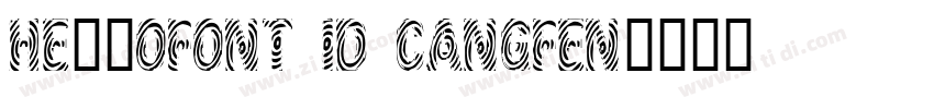 HelloFont ID CangFen字体转换